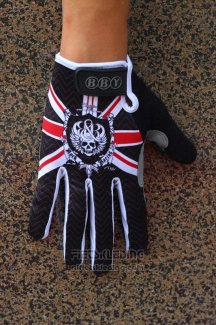 Rock Handschoenen Met Lange Vingers Cycling Zwart en Rood